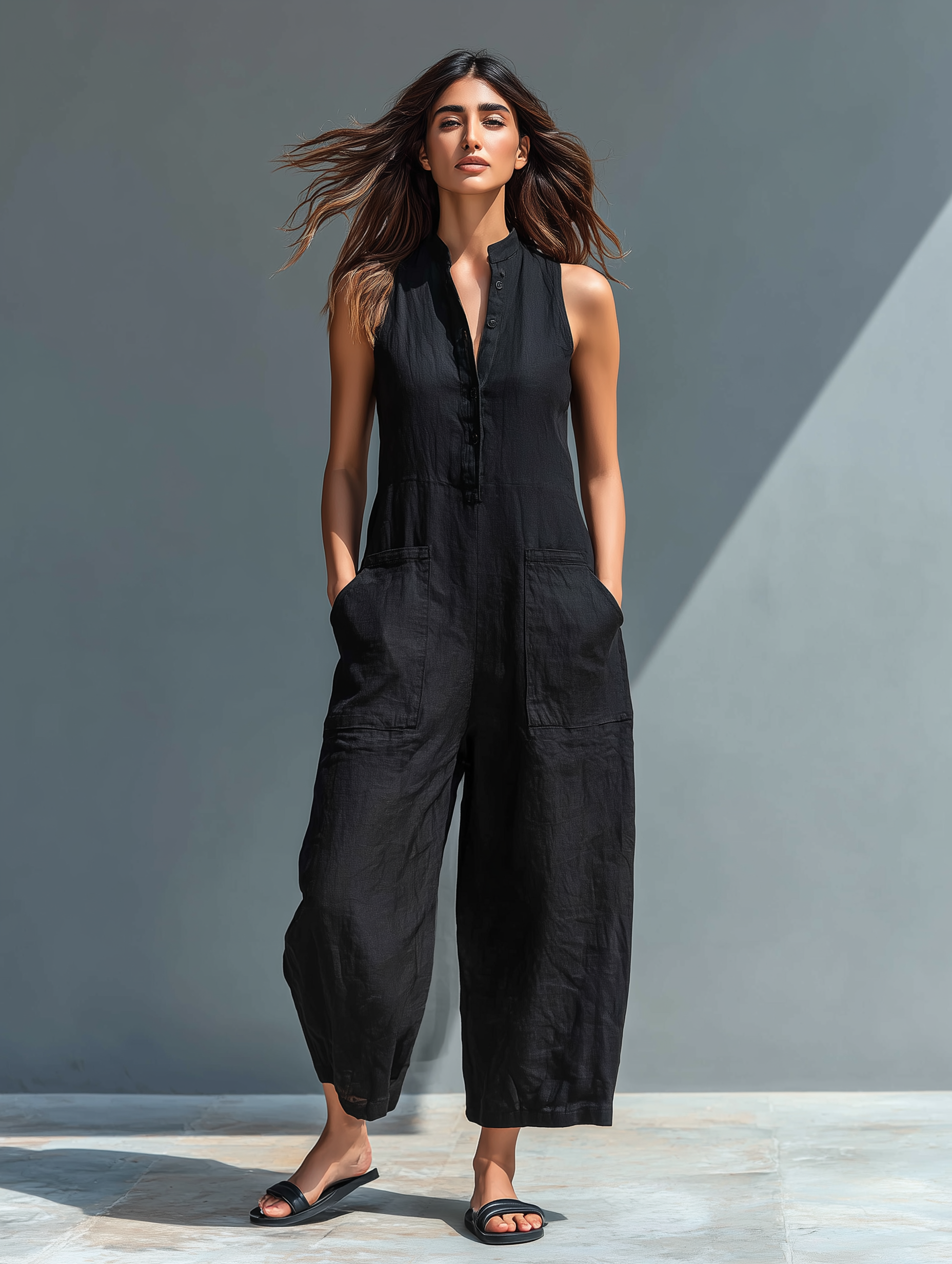 Seraphine Linen Jumpsuit