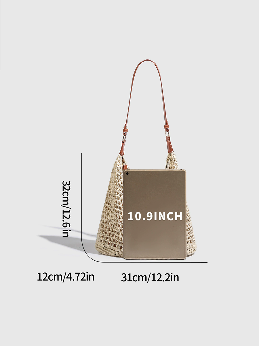Amélie Woven Beach Shoulder Bag