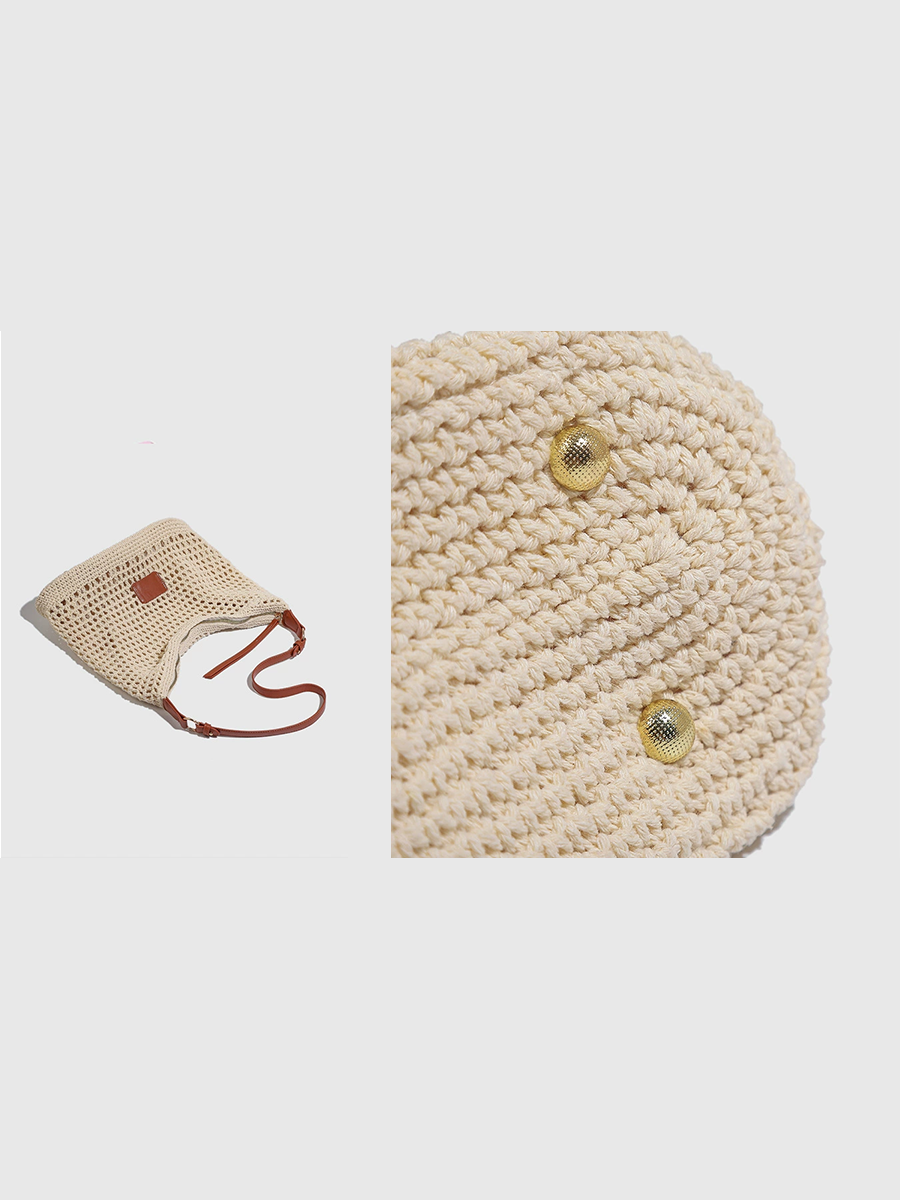 Amélie Woven Beach Shoulder Bag