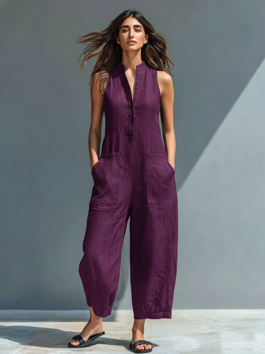 Seraphine Linen Jumpsuit