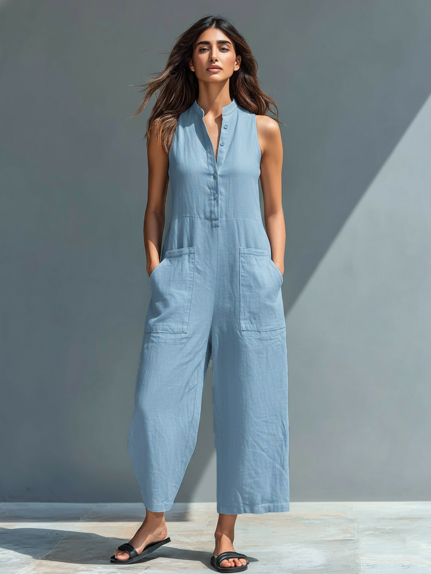 Seraphine Linen Jumpsuit