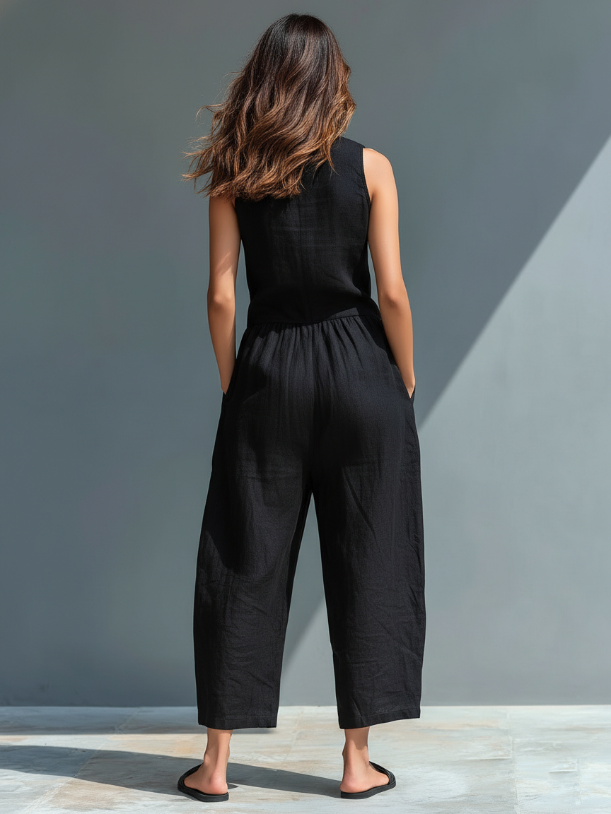Seraphine Linen Jumpsuit