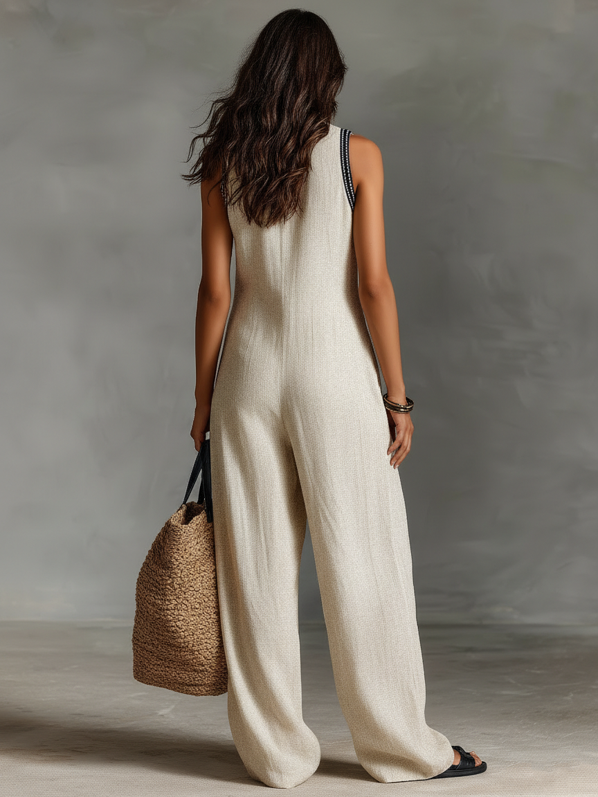 Valentina Wide-Leg Jumpsuit