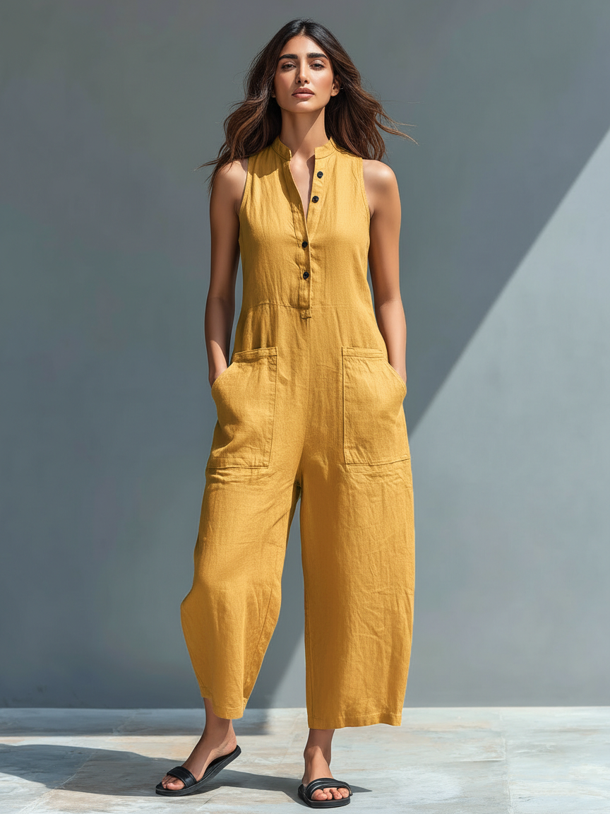 Seraphine Linen Jumpsuit