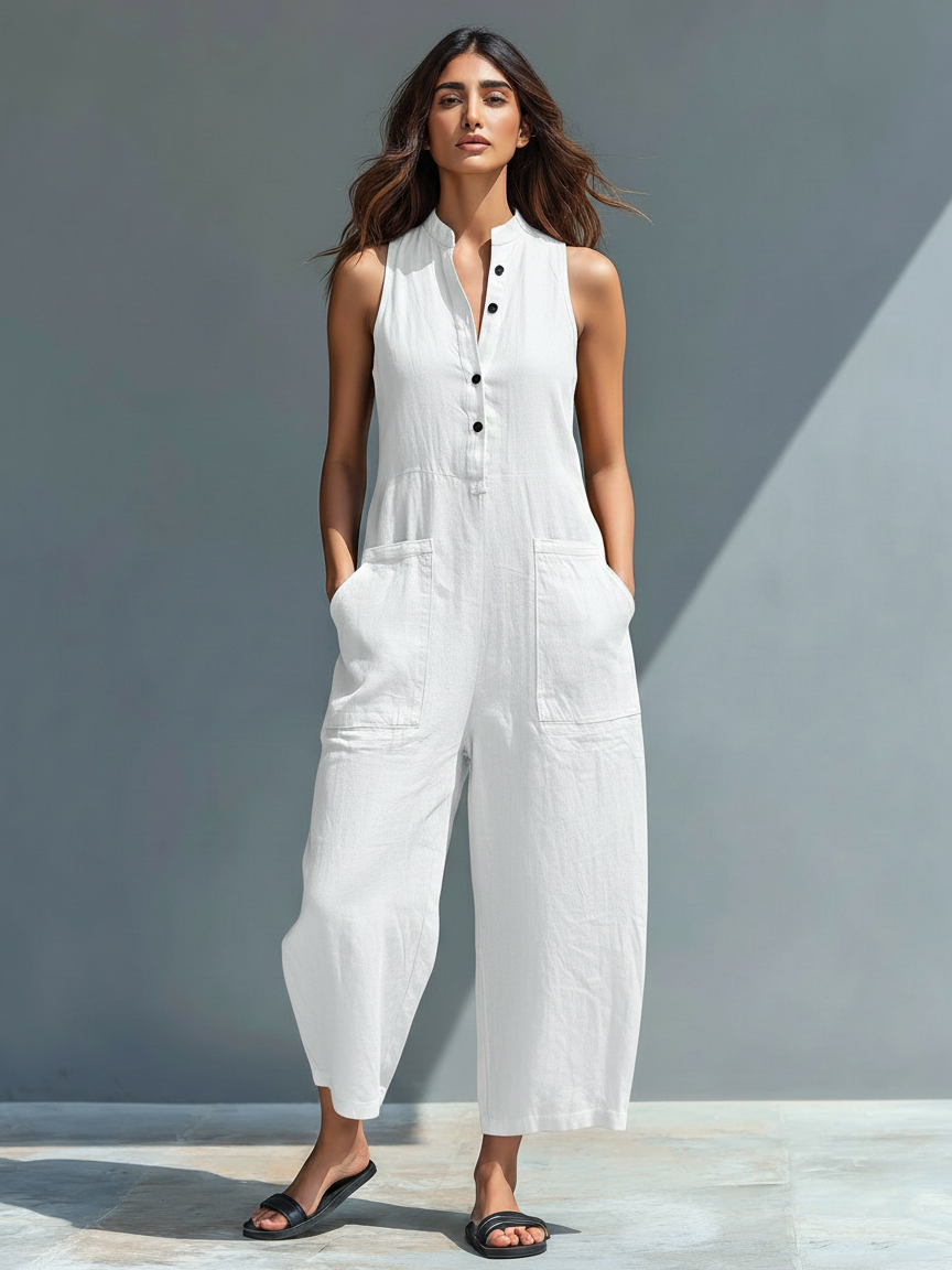 Seraphine Linen Jumpsuit