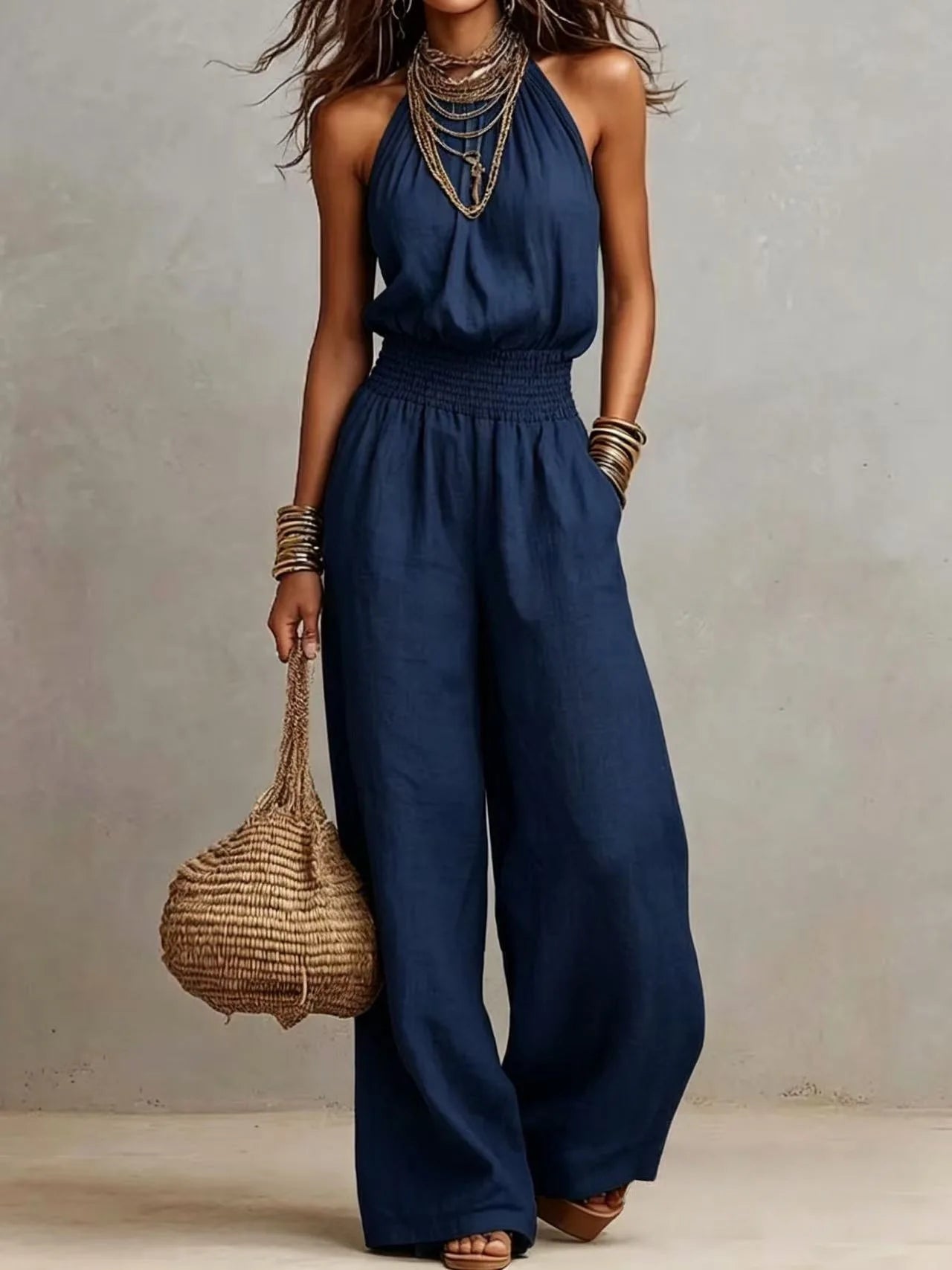 Celestine Wide-Leg Jumpsuit