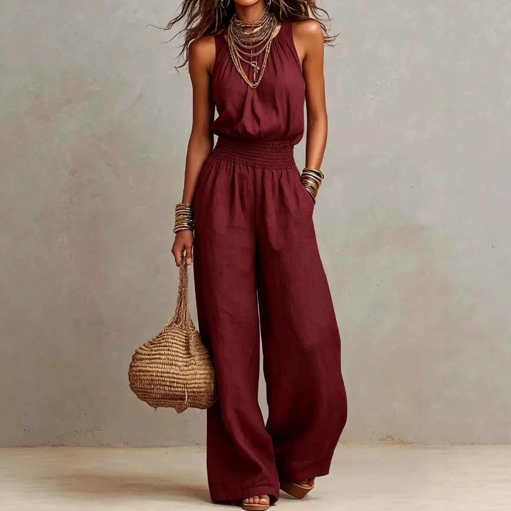 Celestine Wide-Leg Jumpsuit