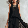 Noelle Asymmetric Maxi Dress