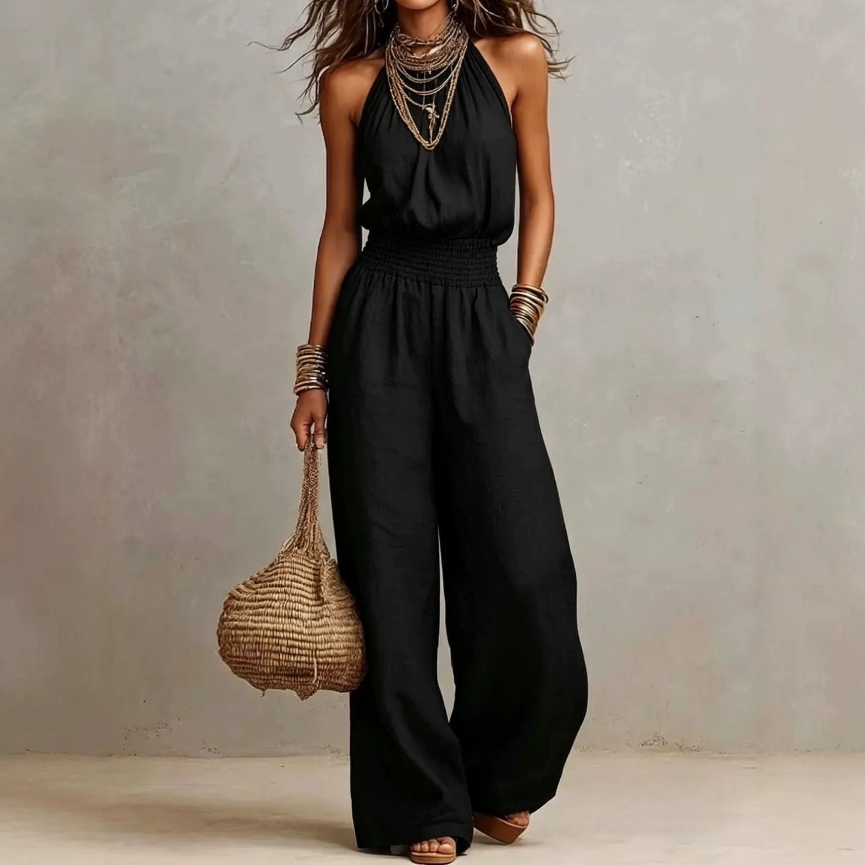 Celestine Wide-Leg Jumpsuit