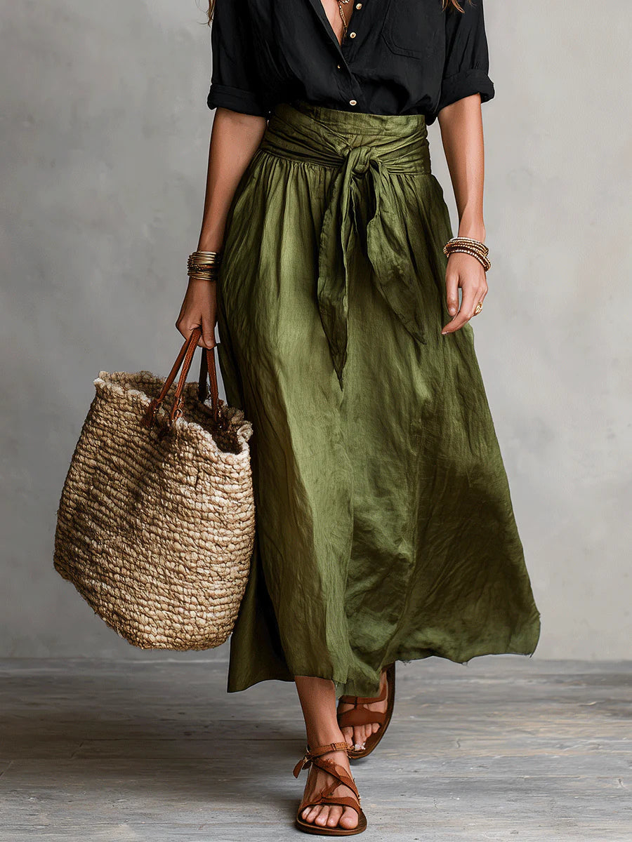 Vera Refined Midi Skirt Set