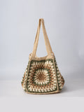 Solea Magnetic Woven Shoulder Bag