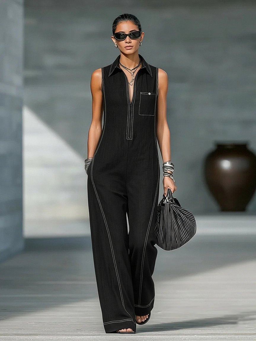Noelle Tailored Jumpsuit